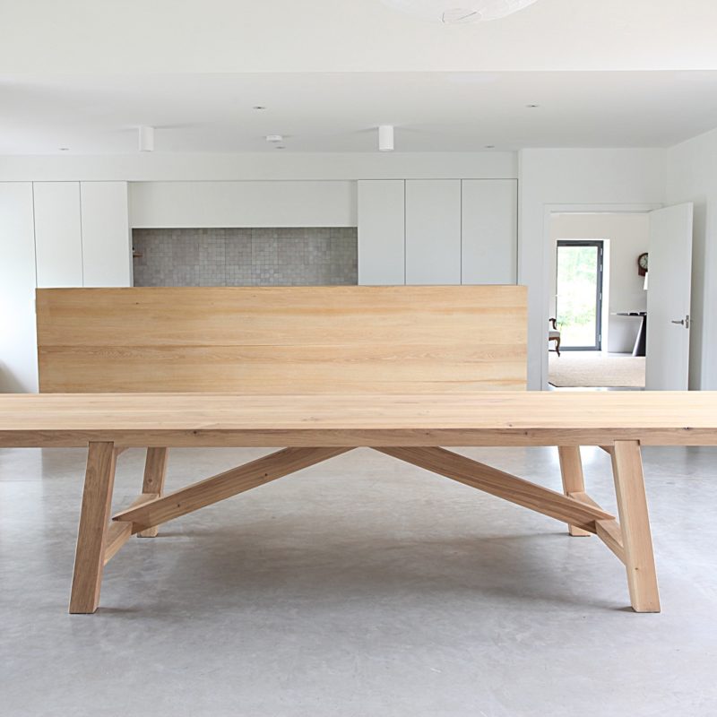 Chunky Oak Dining Table | Design By Timber